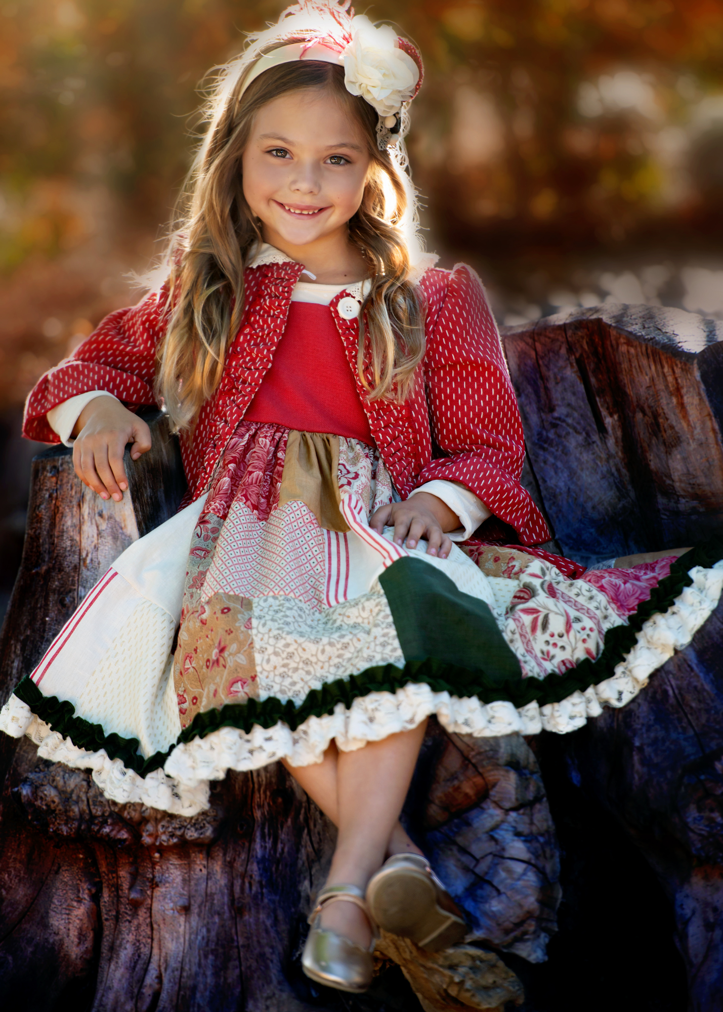 persnickety christmas dress Persnickety Girls Christmas Dress Gray Red White Holiday Stocking Appliqu 2T